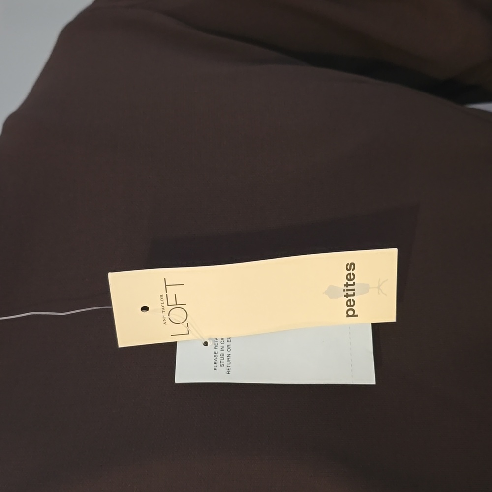 Ann Tylot Loft Wrap Midi Dress Size 6 - Picture 6 of 10